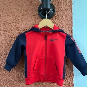 NIKE DRI-FIT T Baby Boy Zipper Jacket Size 12 Months